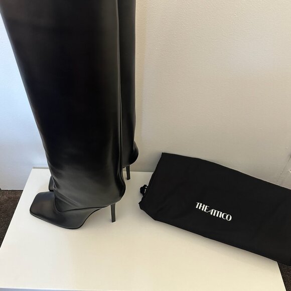 The Attico Sienna Black High Boots - Picture 4 of 8